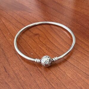 Sterling Silver Pandora Bangle Bracelet